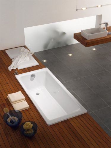 Стальная ванна Kaldewei SANIFORM PLUS Mod.361-1, размер 1500*700*410, Easy clean, alpine white, без ножек в Ейске
