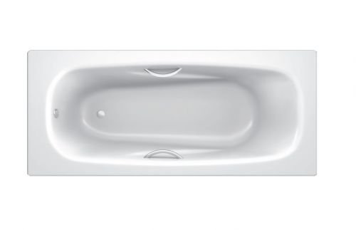 Ванна стальная BLB UNIVERSAL ANATOMICA 150*75, белая, с отверстиями для ручек в Ейске