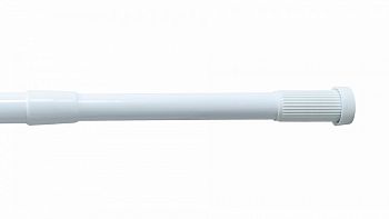 FX-51-013 Карниз для ванной раздвижной 140-260 см, алюминий-белый Fixsen в Ейске
